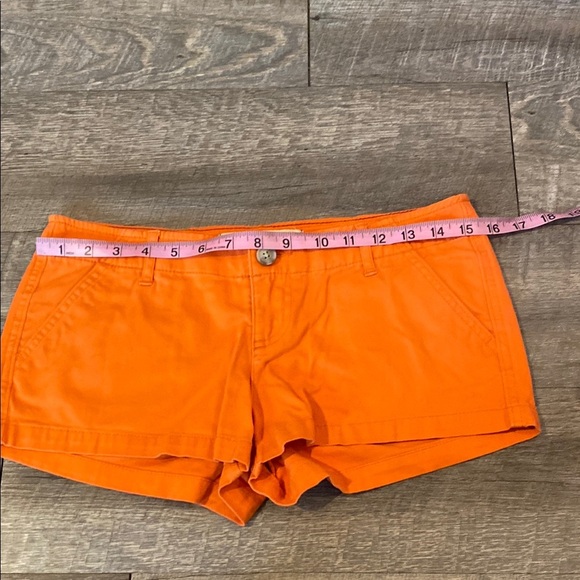 Hollister Vibrant Orange Micro Shorts NWOT - Picture 4 of 7